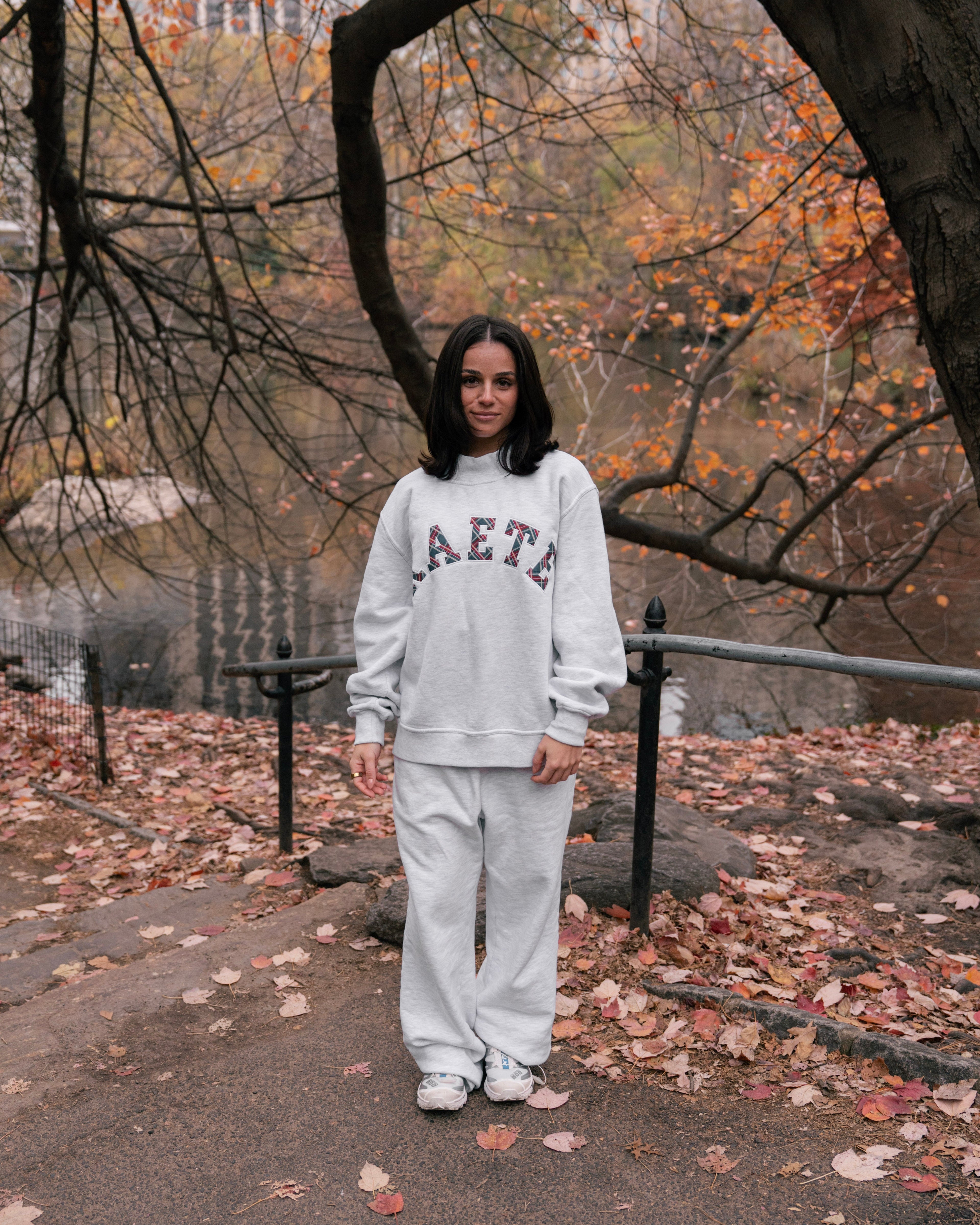 Holiday Plaid Mockneck