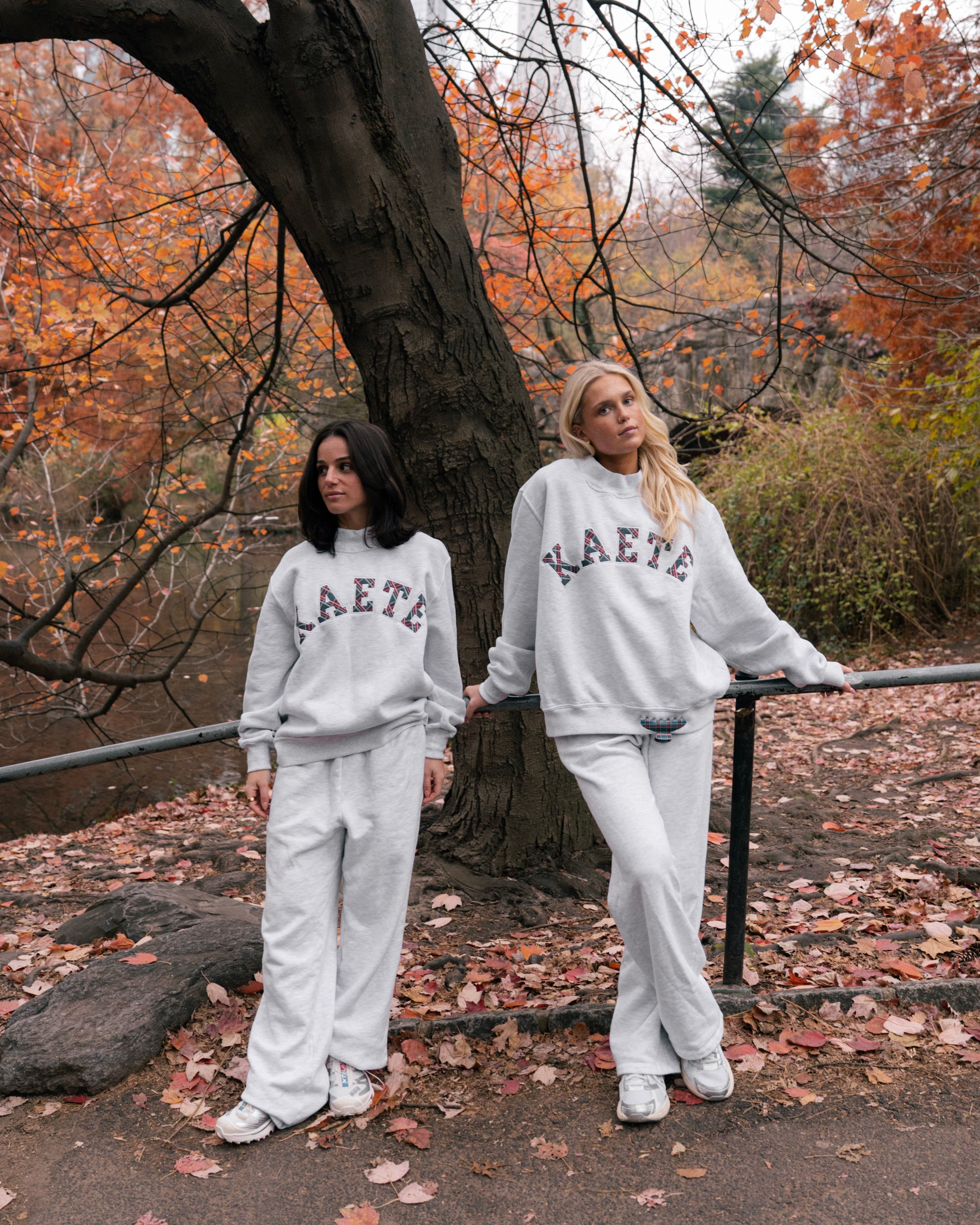 Holiday Plaid Mockneck