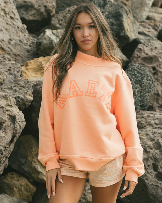 PREORDER Creamsicle Classic Mockneck