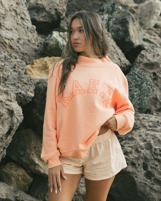 PREORDER Creamsicle Classic Mockneck