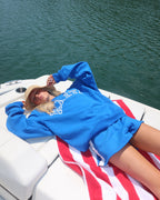Lake Blue Varsity Crewneck