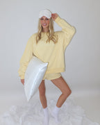 Buttercup Varsity Crewneck