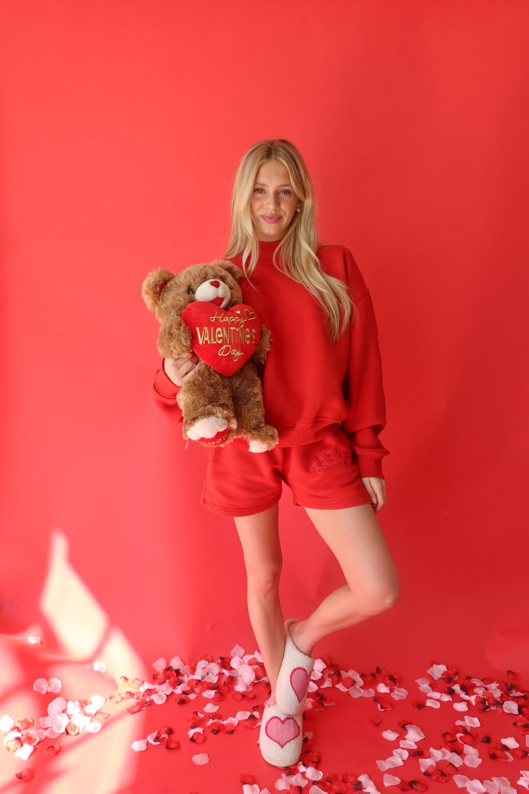 Red Kaete Sweatshorts