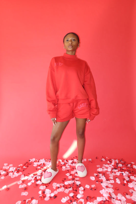 Red Kaete Mockneck